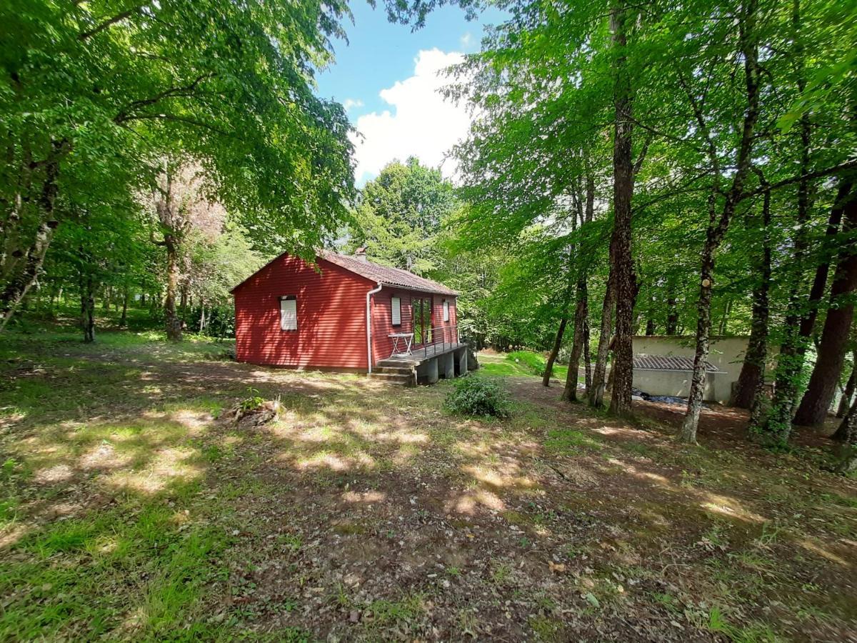 Chalet isolé a 2km de Sarlat Saint-Andre-d'Allas Exterior foto