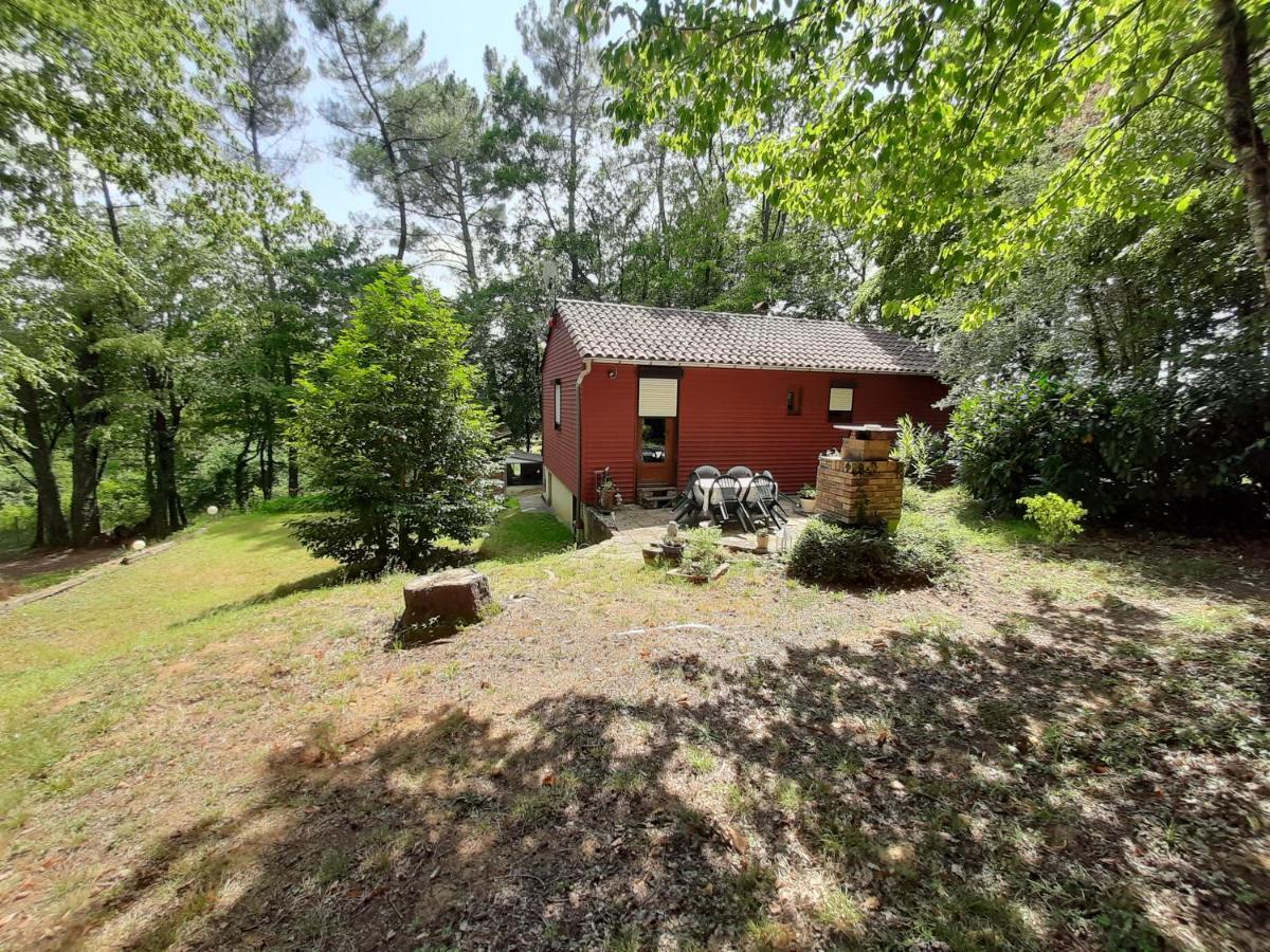 Chalet isolé a 2km de Sarlat Saint-Andre-d'Allas Exterior foto