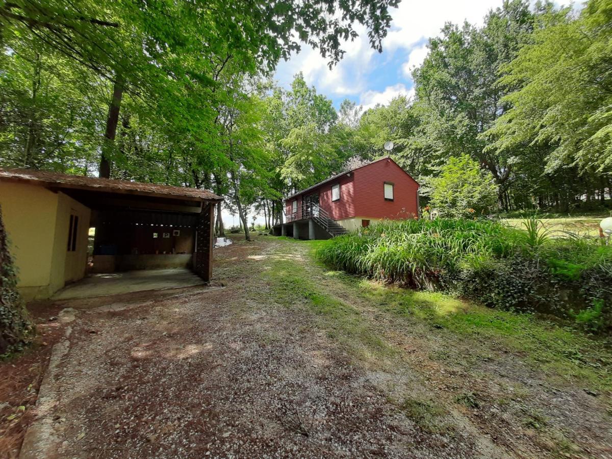 Chalet isolé a 2km de Sarlat Saint-Andre-d'Allas Exterior foto